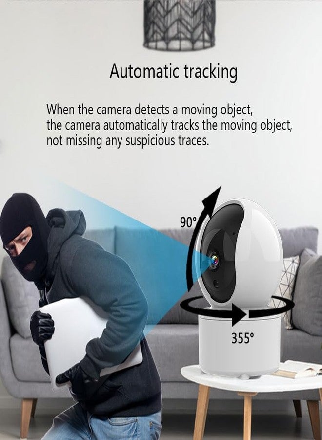 smars 3MP Full HD Smart Wi-fi CCTV Home Security Camera | 360° with Pan Tilt | 2 Way Talk | Motion Alert | Night Vision | Support Upto 128 GB SD Card - Image 5