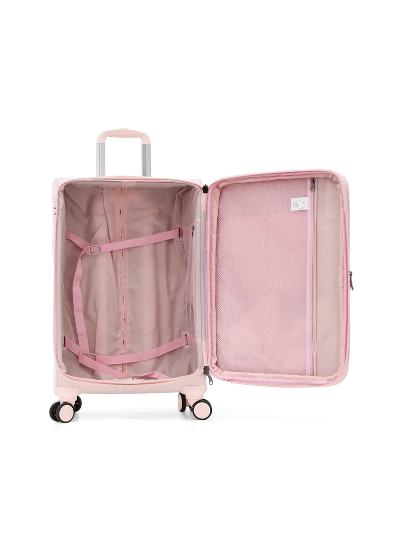 U.S. Polo Assn. U.S. Polo Assn. 3-Piece Softshell Luggage Set | 20" 24" 28" Spinner Suitcases with TSA Lock - Complete Travel System