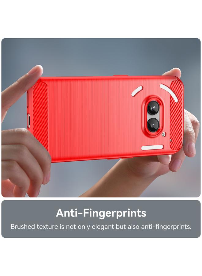 اس-توب جراب هاتف Case For Nothing Phone 2a مصنوع من ألياف الكربون المصقولة والمصنوعة من مادة TPU - Image 5