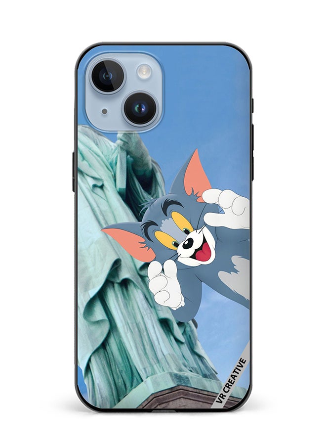 VR CREATIVE Protective Case Cover For Apple iPhone 15 Tom Design Multicolour - Image 1