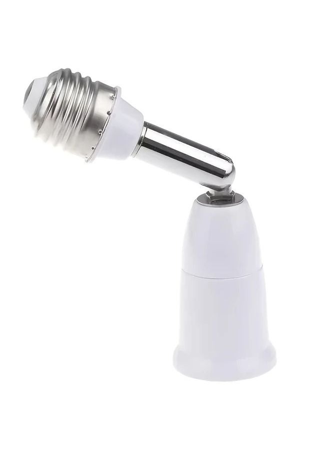 2pcs E27 to E27 180 Degree Rotatable LED Bulb Extension Lamp Holder Socket - Image 3
