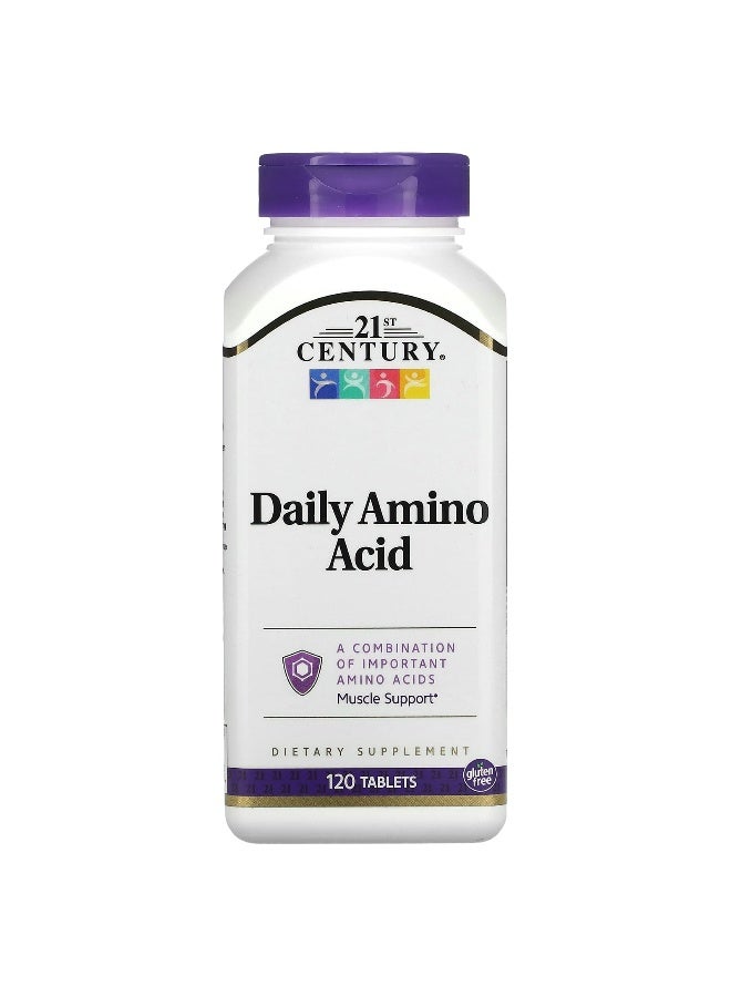 21st CENTURY 21st Century, Daily Amino Acid, 120 Tablets  - Image 1