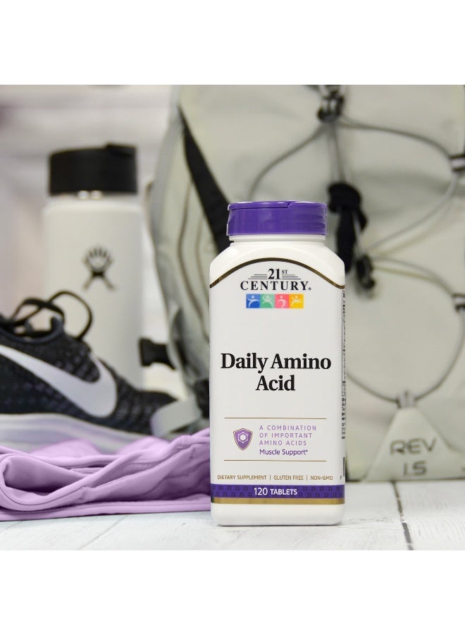 21st CENTURY 21st Century, Daily Amino Acid, 120 Tablets  - Image 3