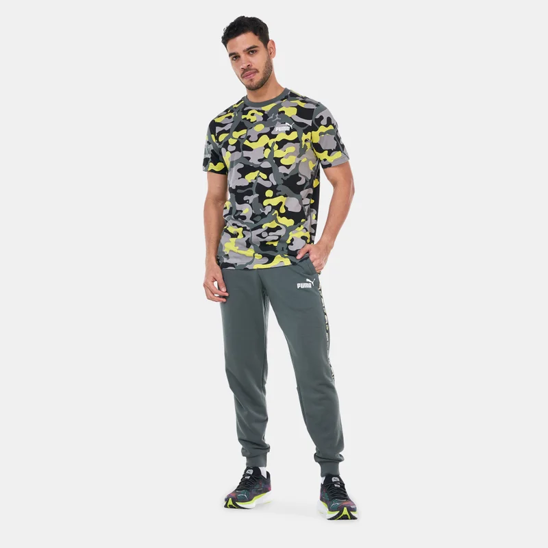 PUMA Men's ESS+ Camo Allover Print T-Shirt