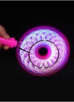 4 Pcs Hand cranked Inertial Rotation Magic Flying Gyroscopes Creative(Random color) Colorful Luminous Magnetic Track Children's Puzzle Stress Relief Toy - pzsku/Z4C37F1211E703B77DB5EZ/45/_/1722068758/92f9bb23-3696-4bcf-9050-6113be2f8aa4