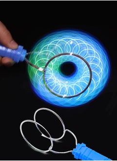 4 Pcs Hand cranked Inertial Rotation Magic Flying Gyroscopes Creative(Random color) Colorful Luminous Magnetic Track Children's Puzzle Stress Relief Toy - pzsku/Z4C37F1211E703B77DB5EZ/45/_/1728441218/c41cddb2-a03b-48ee-9872-c2c3cf7a46aa