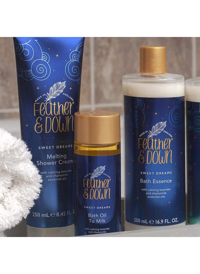 Feather & Down 250Ml Sweet Dream Melting Shower Cream Clear Your Skin And Mind With Calming Lavender & Chamomile Essential Oils Made With Natural Extracts Vegan Friendly & Cruelty Free  - Image 3