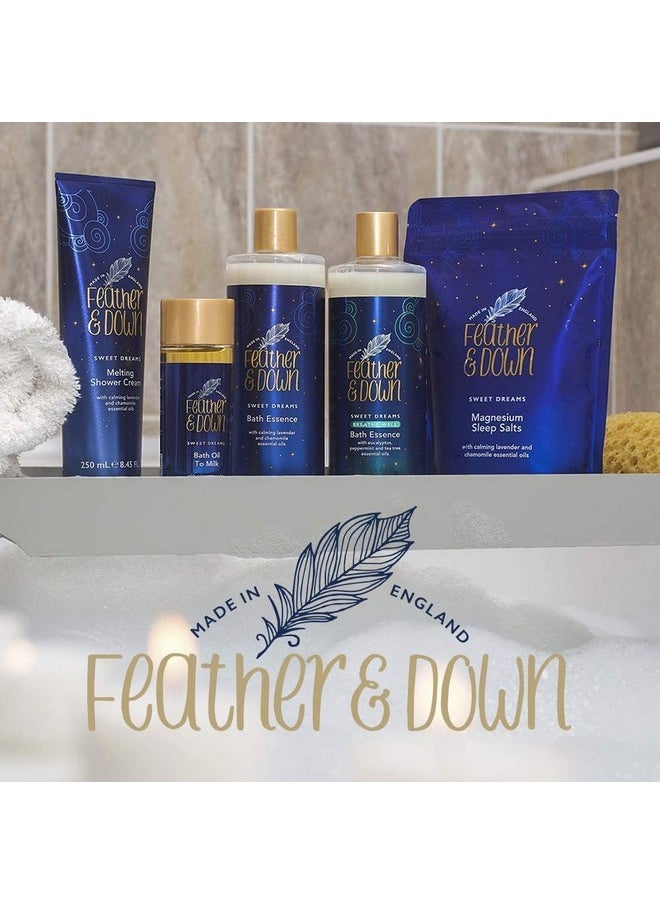 Feather & Down 250Ml Sweet Dream Melting Shower Cream Clear Your Skin And Mind With Calming Lavender & Chamomile Essential Oils Made With Natural Extracts Vegan Friendly & Cruelty Free  - Image 4