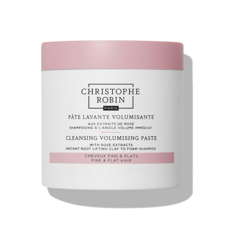 Christophe Robin Cleansing Volumizing Paste Shampoo with Rassoul Clay Rose Extracts Unisex Paste for Fine, Thin, and Flat Hair Color Safe 8.4 fl. oz - Image 2