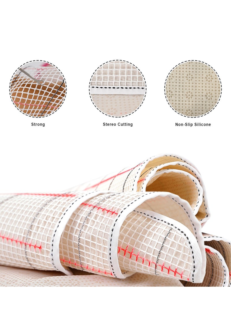 Loquat Cross Stitch Pattern DIY Latch Hook Kits Rug Embroidery Carpet Set Needlework with Crochet Needlework Crafts Shaggy Latch Kits for Adults/Kids  - Image 5