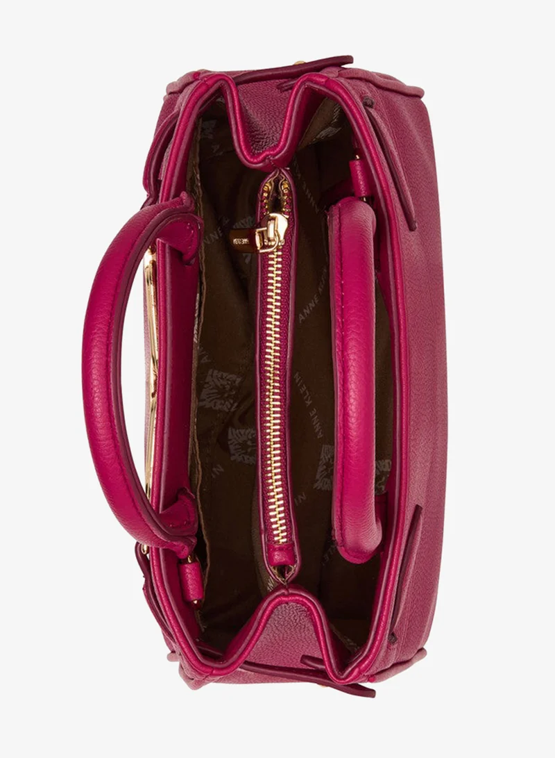 ANNE KLEIN  Anne Klein Logo Detail Satchel Bag for Women | Best Price UAE