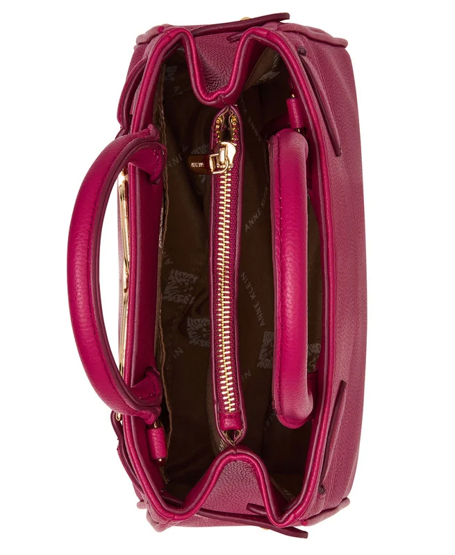 Anne Klein  Anne Klein Akh6090 Purple Women's Satchel for Women | Best Price UAE