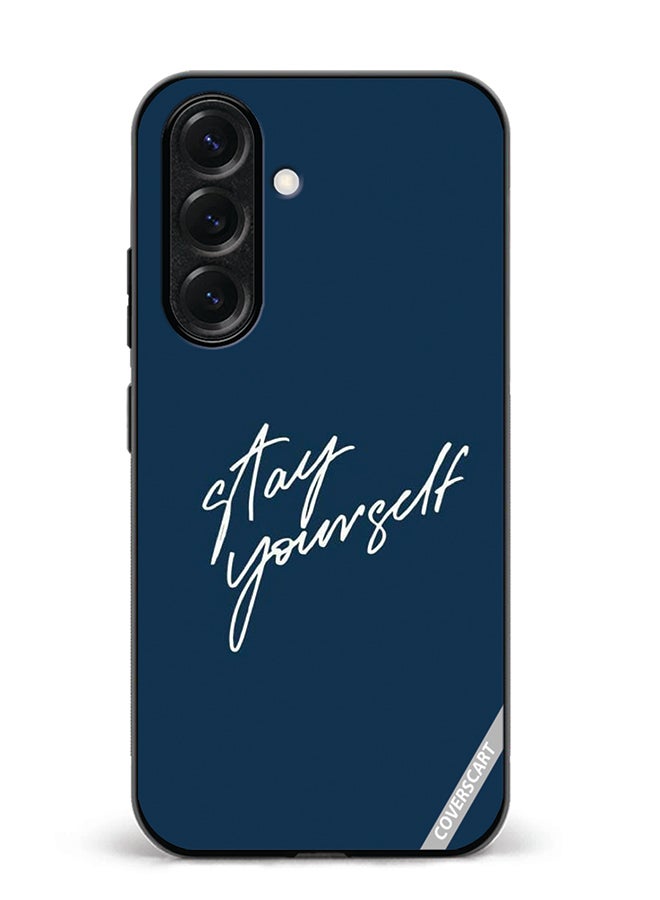 VR CREATIVE Protective Case Cover For Samsung Galaxy S25 Stay Yourself Design Multicolour