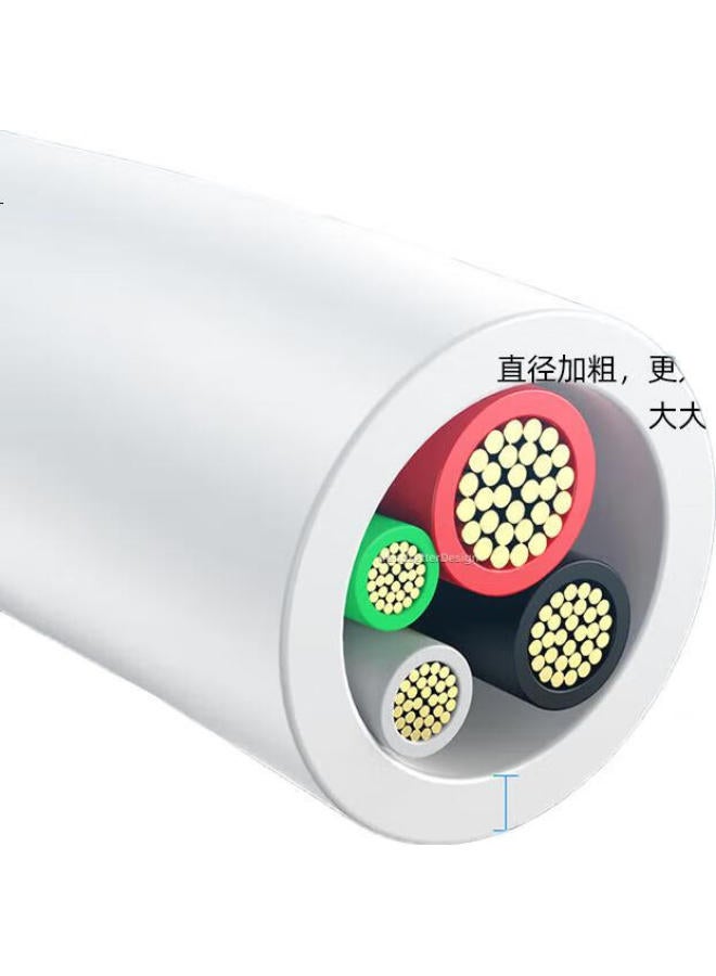 Trendy Style Chuanfan Suitable For Xiaomi 2 Gimbal Version/Standard Version 2K/Outdoor New Version Camera Power Extension Cord, Type-C Charging Cable, Yingshi Cb3 Surveillance Smart Screen Sd1 Power Cord, 8 Meters - Image 3