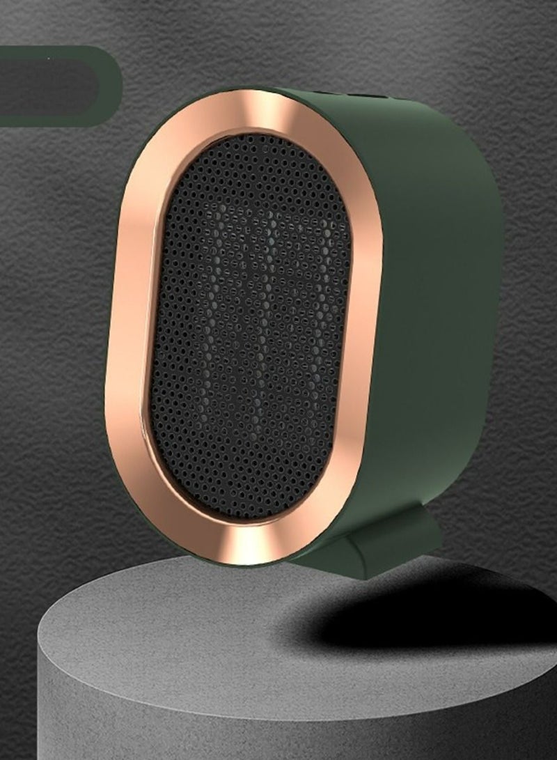NUMPIG Electric Fan Heater Mini Desktop Heater Portable PTC Ceramic Heating Winter - Image 1