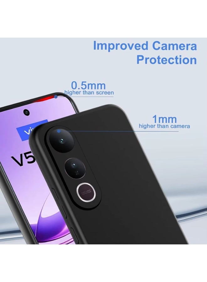 Case for Vivo V50 lite Slim TPU Cover Shockproof Full Body Protective Case Compatible For Vivo V50 lite  - Image 3