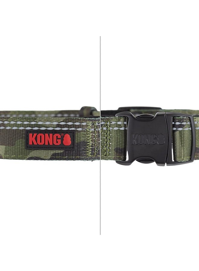 كونج طوق الكلاب KONG Max HD المبطن المصنوع من النيوبرين فائق المتانة (مقاس XL، مموه) - Image 3