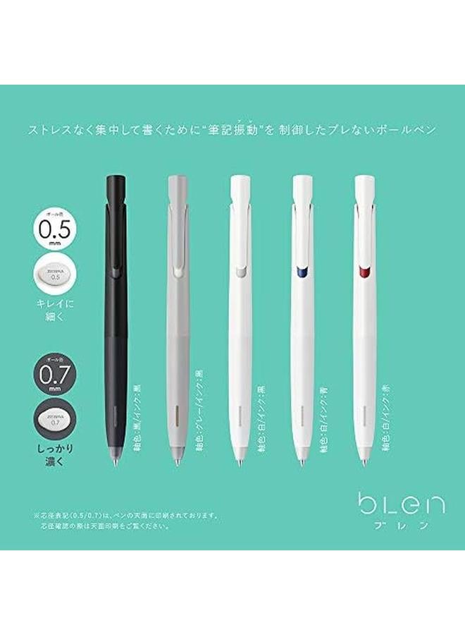 ZEBRA 0.7Mm Ballpoint Pen Packet Blue - Image 2