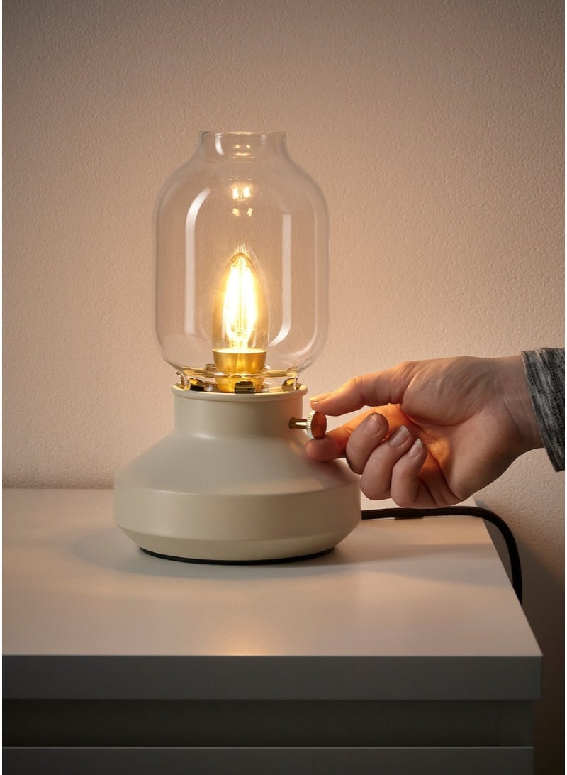 TARNABY Dimmable Table Lamp Beige - Image 4