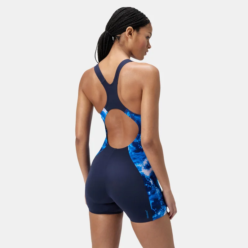 speedo Women's Printed One-Piece Swimsuit