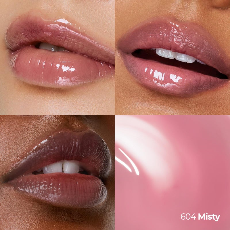 Laka Maxi Glayer Tint 3.8g/0.13oz, Glass Layer of Gloss, Ultra Glow & Vivid Layerable Pigments, High Shine Lip Oil, K-Beauty (#604 Misty) - Image 2