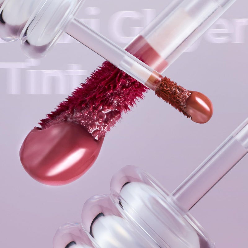 Laka Maxi Glayer Tint 3.8g/0.13oz, Glass Layer of Gloss, Ultra Glow & Vivid Layerable Pigments, High Shine Lip Oil, K-Beauty (#604 Misty) - Image 4
