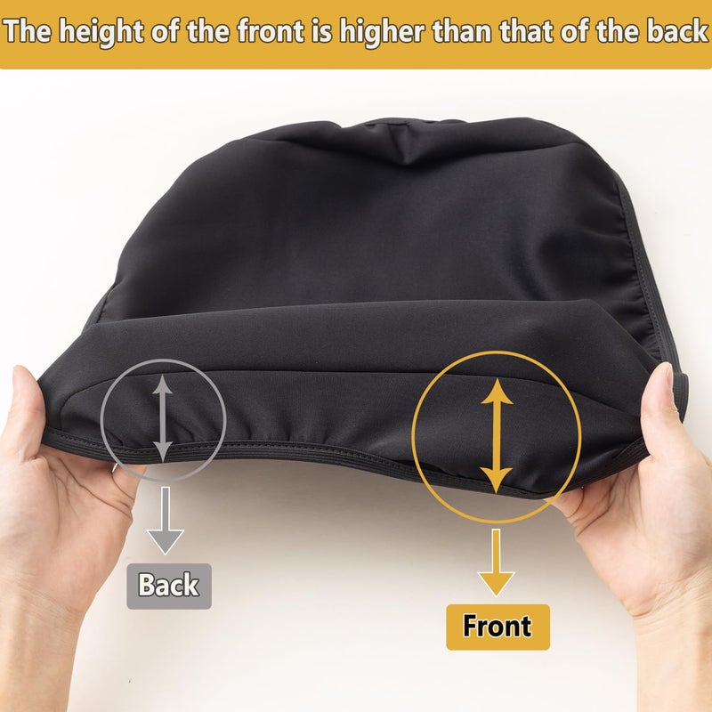 PIMCAR Center Console Cover for 2019-2025 2026 Ram 1500 2500 3500 Accessories Neoprene Armrest Cover Soft Cozy Protector Interior (Bucket Seat Only) - Image 4