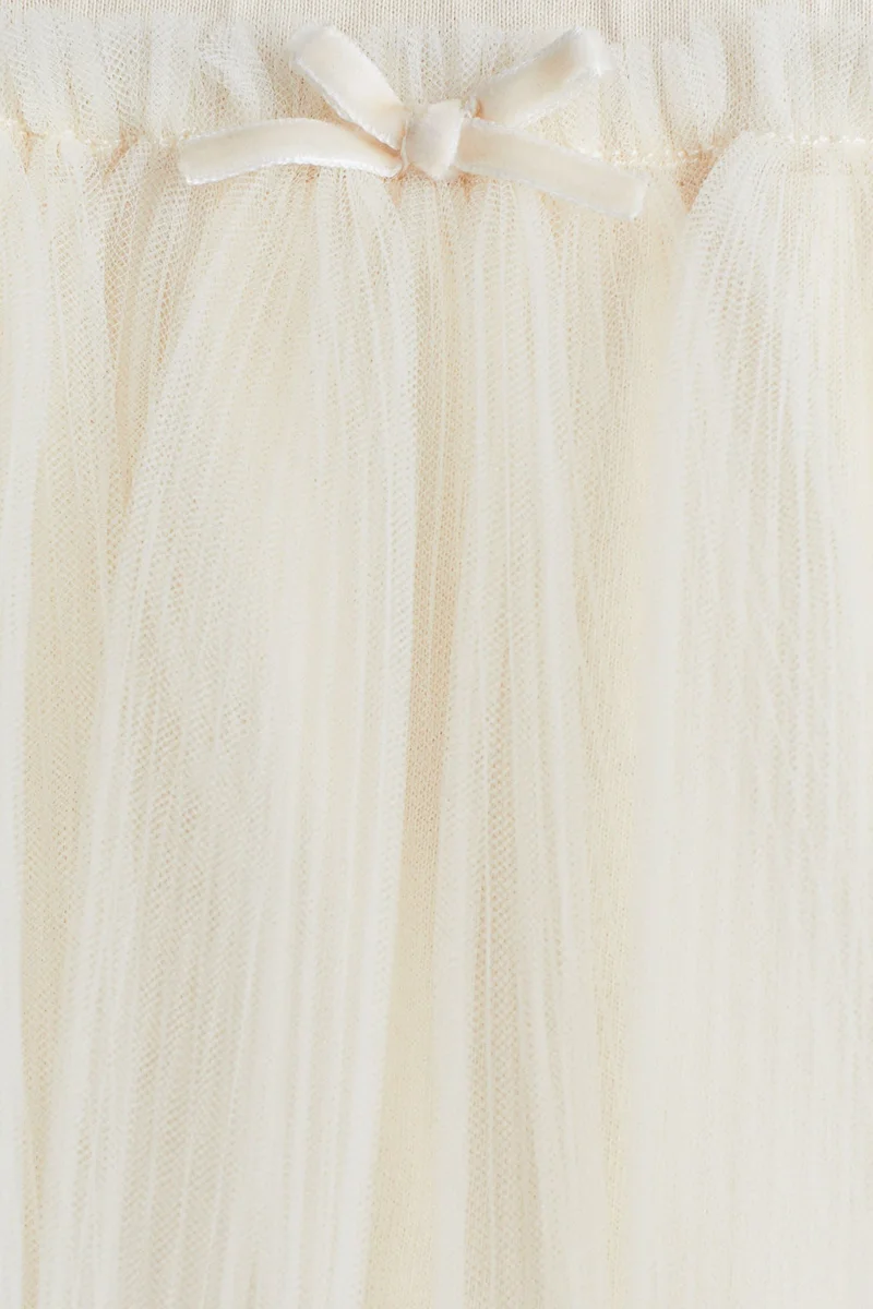 H&M Plissé tulle skirt