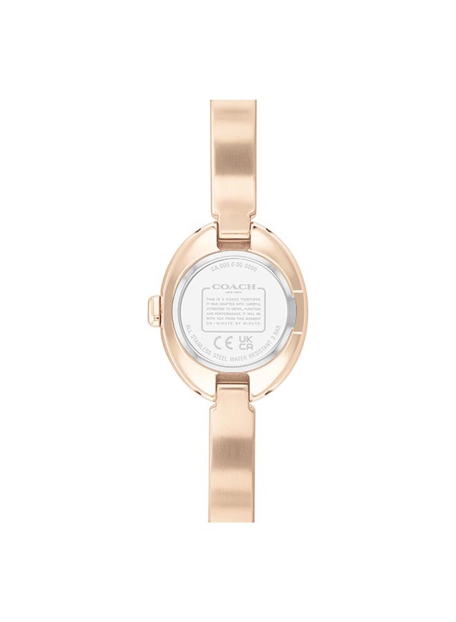 COACH WATCHES OVAL ANALOG WOMEN'S PINK CASE WATCH - 14504486 - Image 3