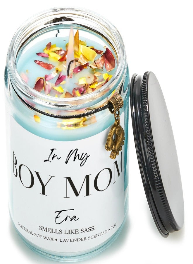 Ohmique in My Boy Mom Era Candle - Boy Mom Era Gifts New Baby Scented Gift for Mommy, First Candle Gift for Women New Mother After Birth, Cool Mother Present. 7oz - Image 1