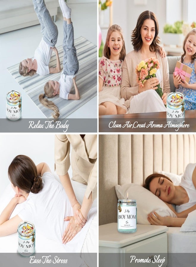 Ohmique in My Boy Mom Era Candle - Boy Mom Era Gifts New Baby Scented Gift for Mommy, First Candle Gift for Women New Mother After Birth, Cool Mother Present. 7oz - Image 4