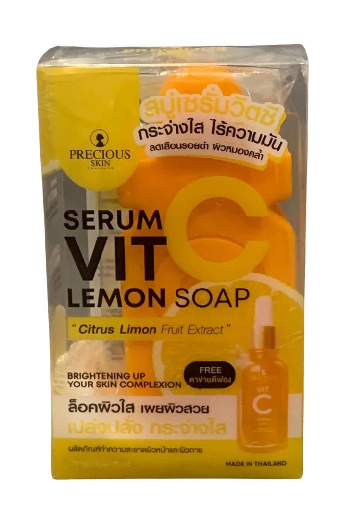 بريشيس سكين بريسيوس صابون سيروم فيتامين سي والليمون - 70 جرام - Image 3