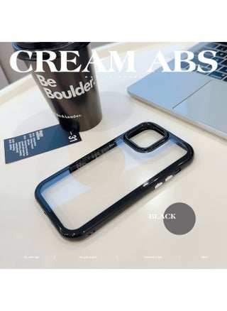Cream For 14ProMax Apple Phone Case IPhone13 Acrylic 15 Simple Advanced 16 Hard Case-Color:Black Edge-Applicable Model:14promax - pzsku/Z4C3919E19DF15E1625DFZ/45/1746220585/0f7b5743-510d-4751-bda4-46974951bb24
