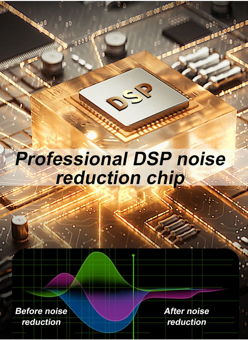 POWER LIFE Live Sound Card with DJ Mixer Effects & Voice Changer, F993 Live Sound Card Audio Mixer, Professional Sound Mixer Board, LED Light Voice Changer Sound Card with Multiple Sound Effects  - Image 2