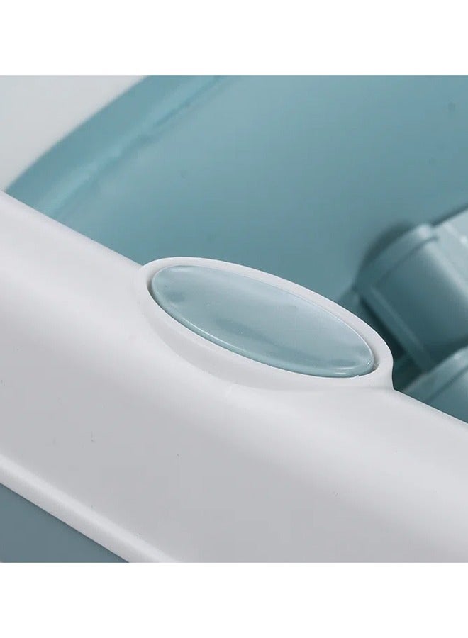 DubaiGallery حوض استحمام قابل للطي محمول للأطفال البالغين حوض استحمام كبير مستقل من البلاستيك دلو استحمام للبالغين مع غطاء - Image 3