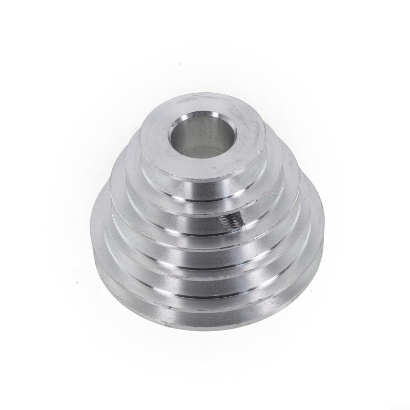 Pagoda Pulley Wheel Aluminum Transmission Wheel 5 Step Speed Control For Benchtop Drill Press Compatible With A Type V Shaped Timing Belt Motor Shaft 22mm - Image 2