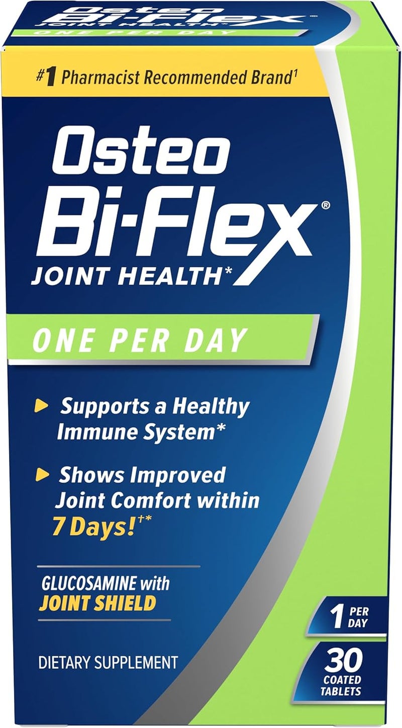 Osteo Bi-Flex One Per Day, 30 Coated Tablets With Vitamin D for Bone and Immune Health - Image 1