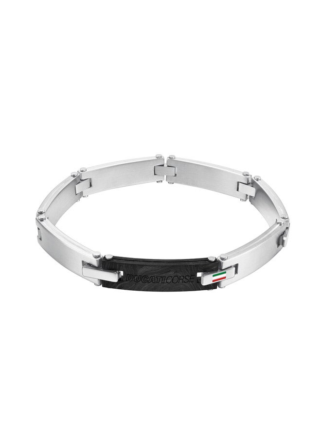 Ducati Corse Ducati Speciale Silver Bracelet For MenDTAGB0000503 - Image 1