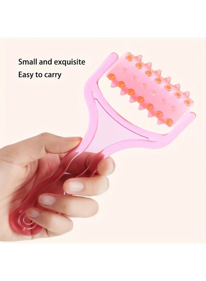 Blue Y Shaped Hand Held Massage Roller For Leg Slimming Yoga Back Arm Face Fascia Relaxing Effectively Relieve Fatigue And Discomfort - Image 4