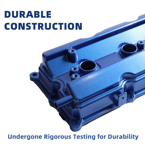 MITZONE Upgrade Aluminum Valve Covers Compatible with Nissan 350Z Infiniti FX35 G35 M35 VQ35DE Infiniti FX35 G35 M35 VQ35DE 3.5L 2003-2008 Replace 13264AM600 13264AM610 - Image 5