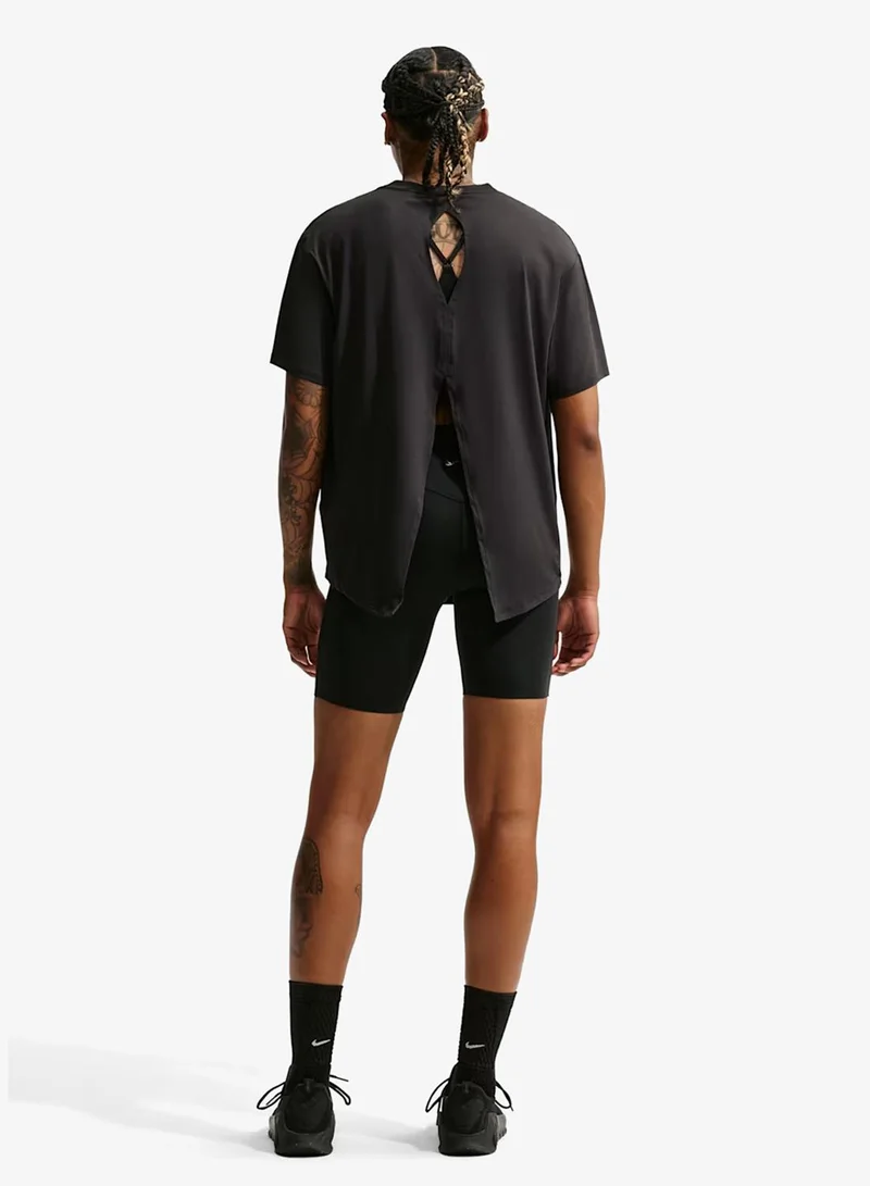 Nike BLACK W NK1 DF TIE BACK SS for Women | Best Price UAE