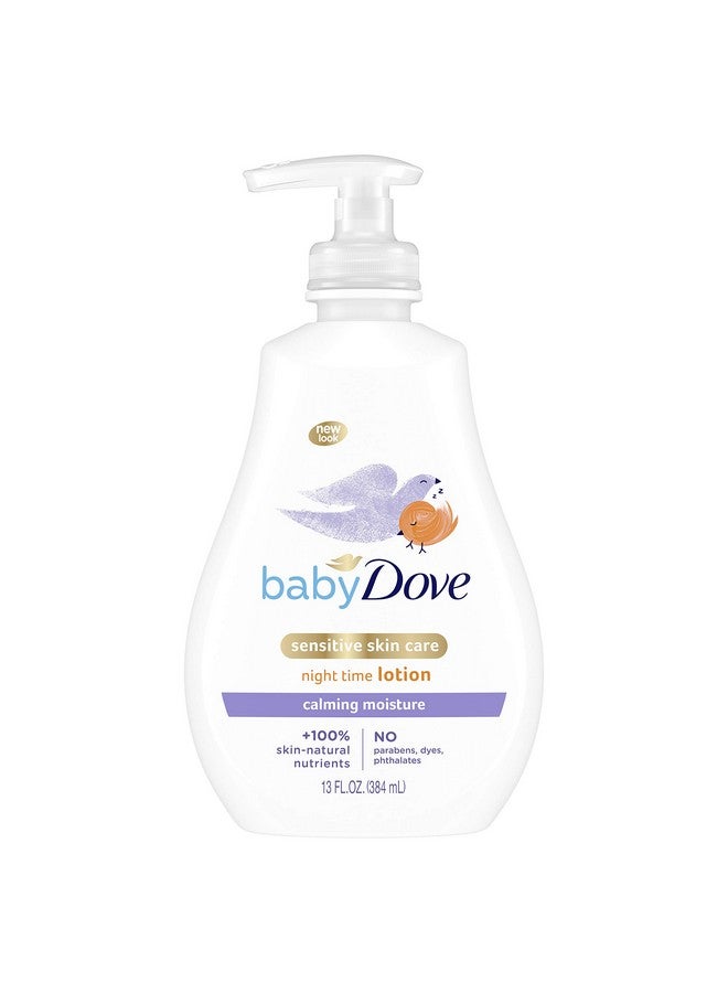 Baby Dove لوشن العناية بالبشرة الحساسة للأطفال من أجل لوشن معطر مهدئ ومرطب ومضاد للحساسية واختباره من قبل أطباء الجلدية، 13 أونصة - Image 2