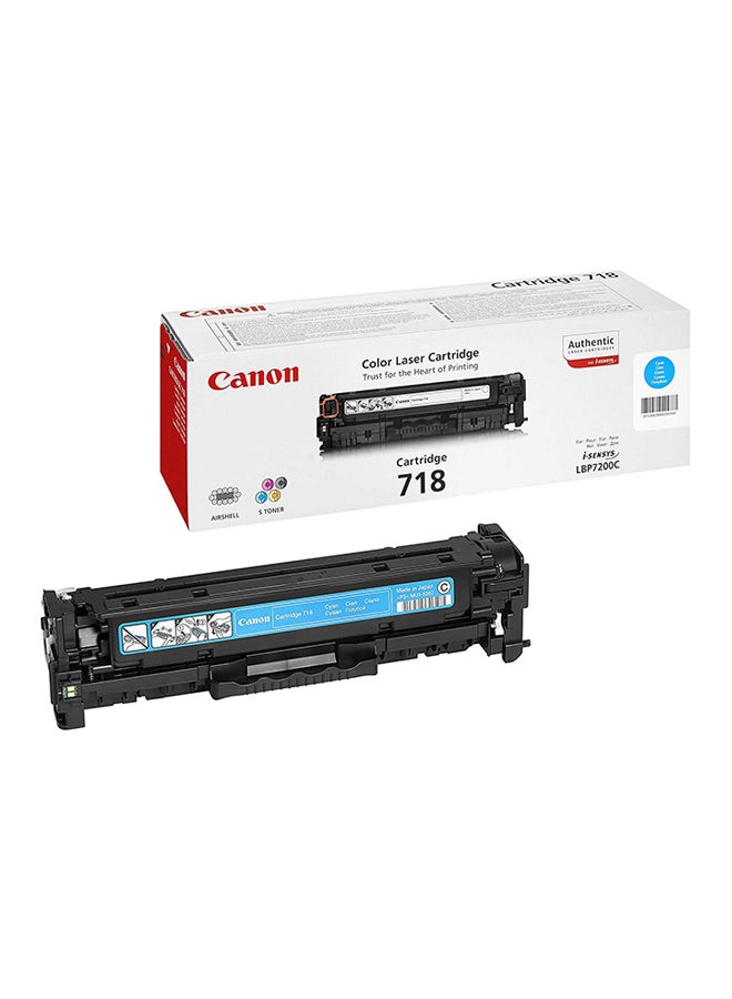 Toner Cartridge - 718 blue