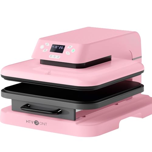 HTVRONT Auto Heat Press Machine for T Shirts - Heat Press 15x15 with Auto Release - Heats Up Fast & Heat Evenly, Professional Heat Press Machines for HTV, Sublimation, Heat Transfer Projects - Image 1