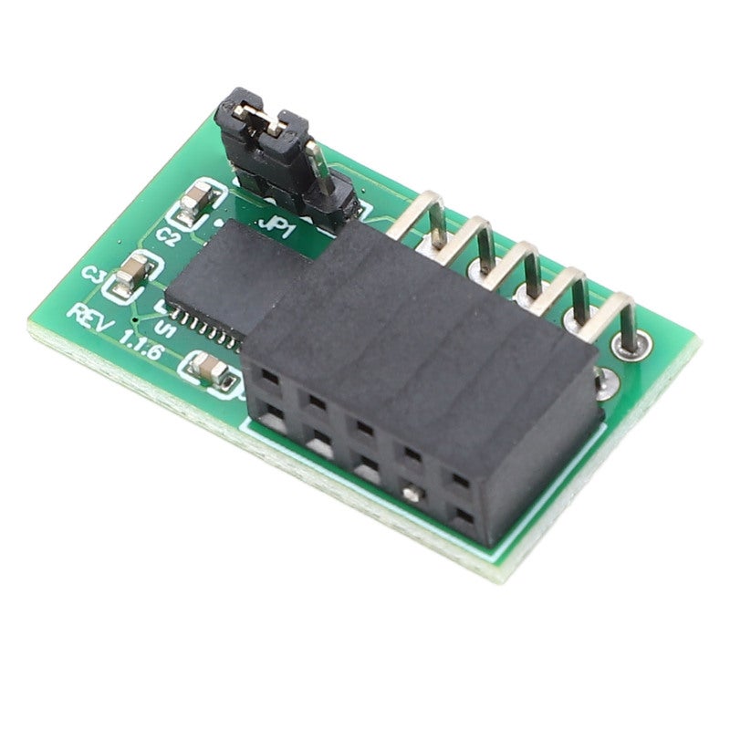 وحدة TPM 2.0 بمقابس 10 من مواد PCB مستقرة وفعالة في توفير الطاقة - وحدة معالجة أمان متعددة الوظائف للشفرة المستقلة كبديل أو لإصلاح لوحة الأم Supermicro AOM-TPM-9670V - Image 4
