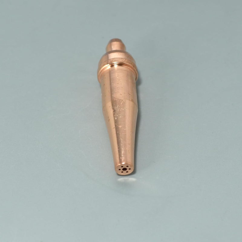 RIVERWELD Acetylene Cutting Tips 1-101 size 2 and 2-1-101 for Victor-Style Oxygen Oxy Oxyfuel Cutter Torch Made of Copper PK2 - Image 4