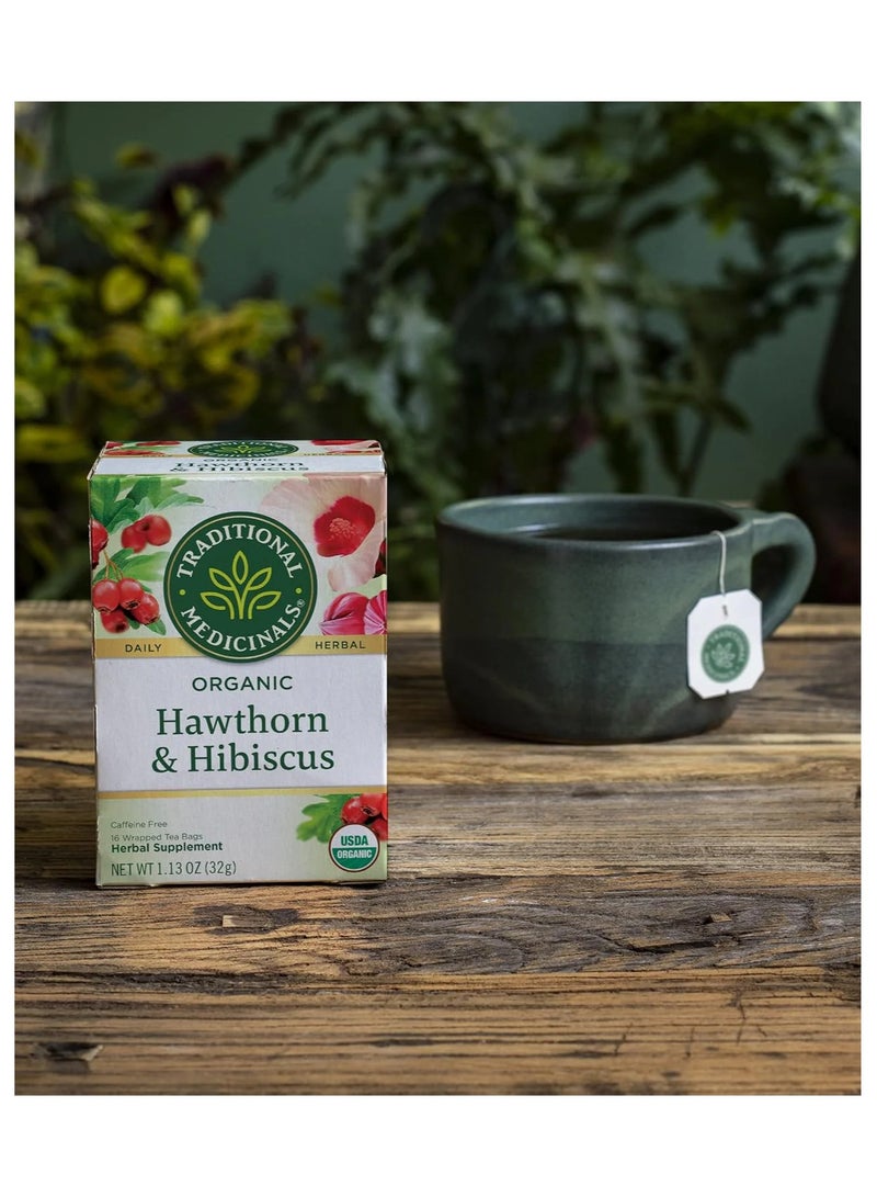 Tm Traditional med Heart Tea With Hawthorn 16 Tea - Image 3