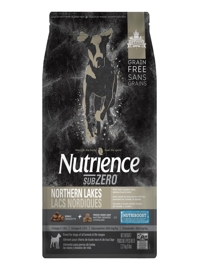 Nutrience All Life Stages Grain Pellet Free Subzero Dog Food, Northern Lakes Formula, 2.27 Kg (5 Lb) Bag - Image 1