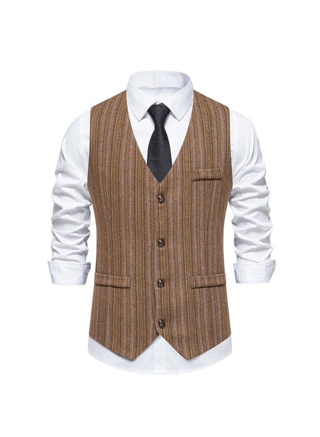 Shougu New Fashionable Casual Men's Suit Vest - Image 1