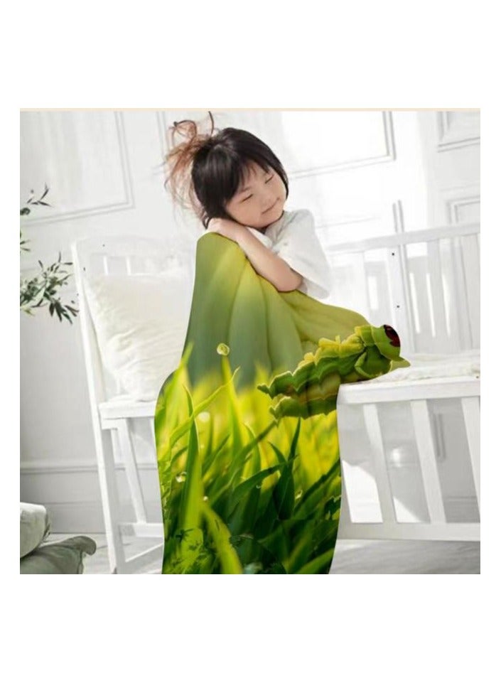 general Children's or student cartoon flannel thin blanket (warm and comfortable, suitable for sleep, games) 100cm*150cm - 827 - Image 3